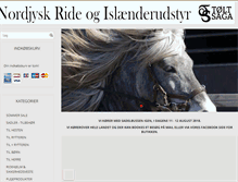 Tablet Screenshot of nordjyskislaenderudstyr.dk